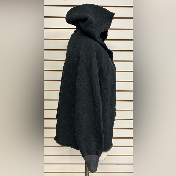 Wildfox Couture Hutton Lace Up Sweater - Size Small - Gray‎ - Picture 4 of 8